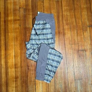 Urban Outfitters plaid wind pants